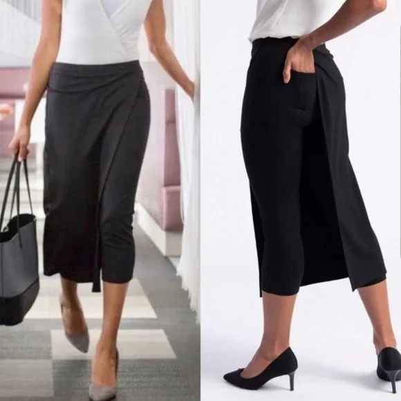 Betabrand leggings with skirt - Picture 2 of 7